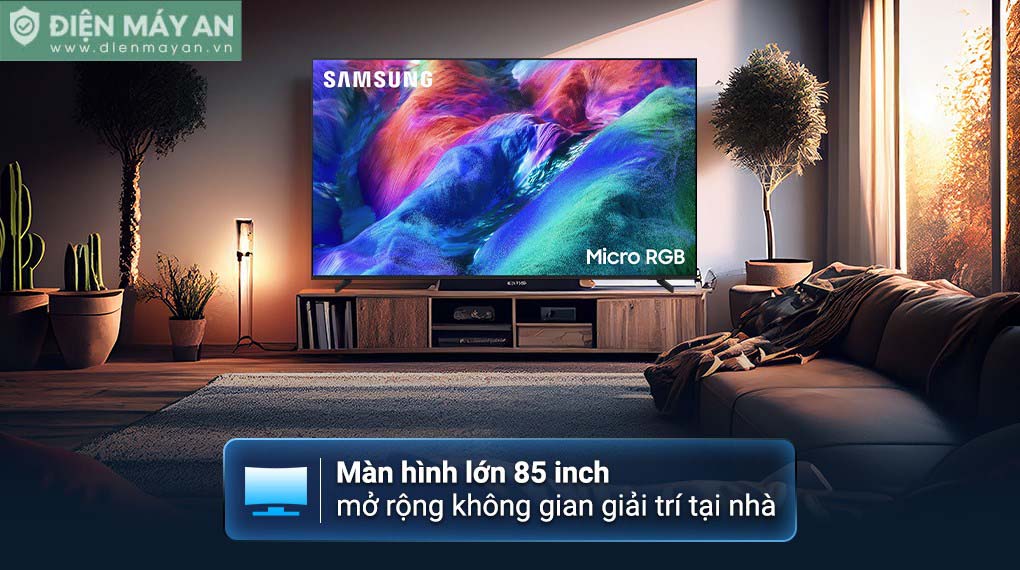 Smart Tivi Micro RGB Samsung AI 4K 85 inch MRA85R85HA (85R85H)